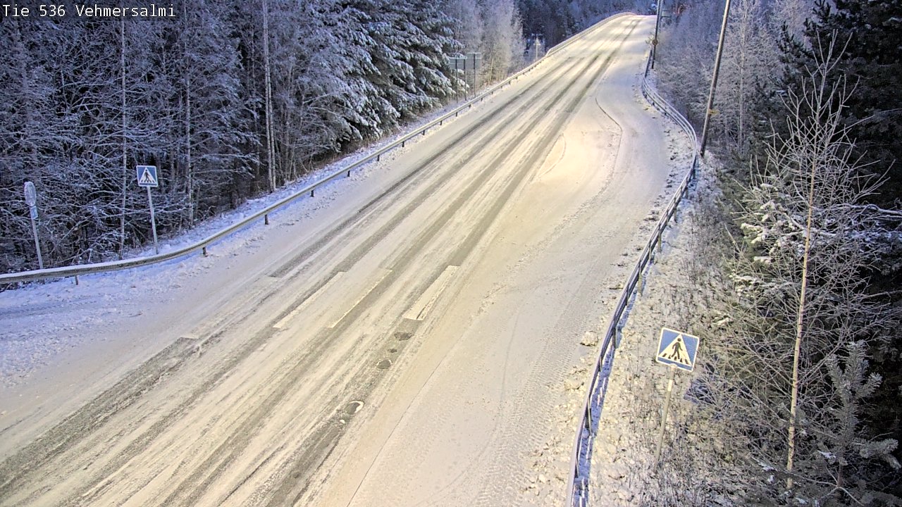 Kelikamerat Kuva Tie 536 Kuopio, Vehmersalmi, Kuopio, Pohjois-Savo