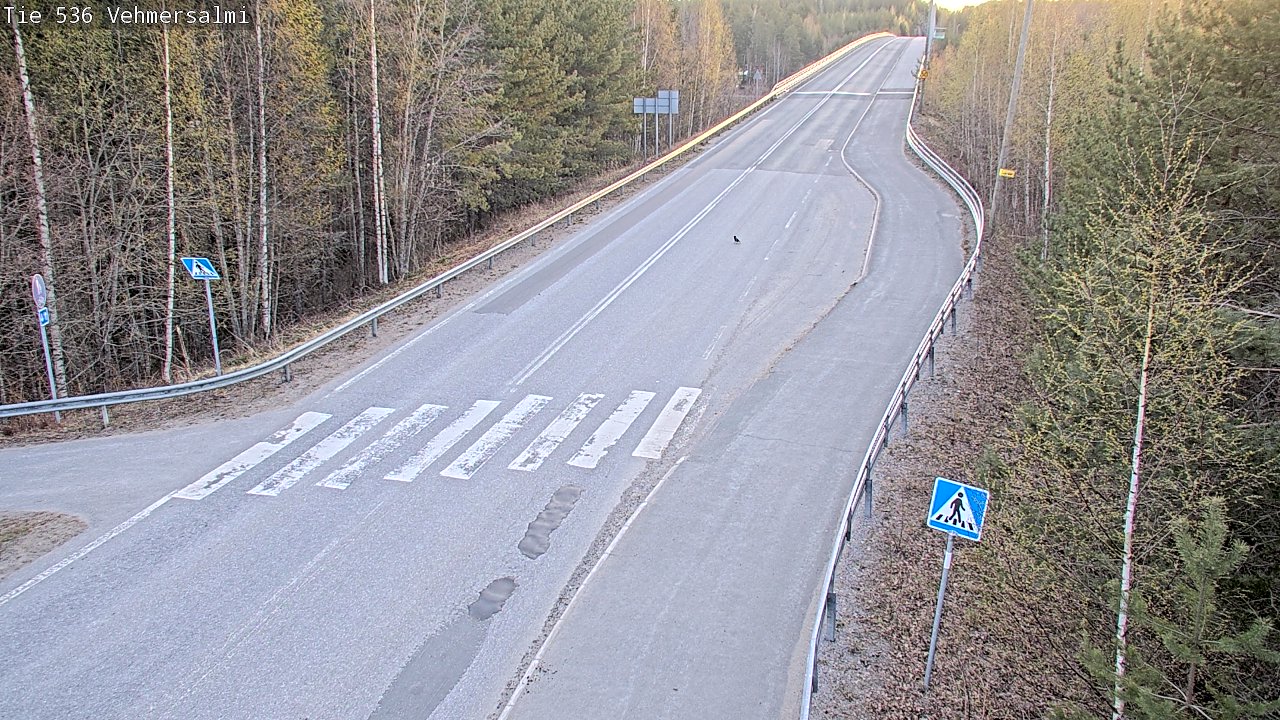 Kelikamerat Kuva Tie 536 Kuopio, Vehmersalmi, Kuopio, Pohjois-Savo