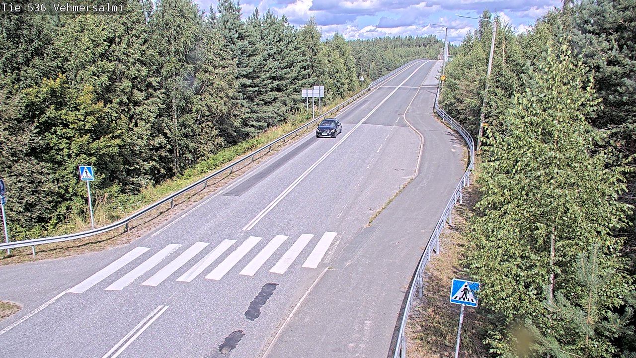 Kelikamerat Kuva Tie 536 Kuopio, Vehmersalmi, Kuopio, Pohjois-Savo