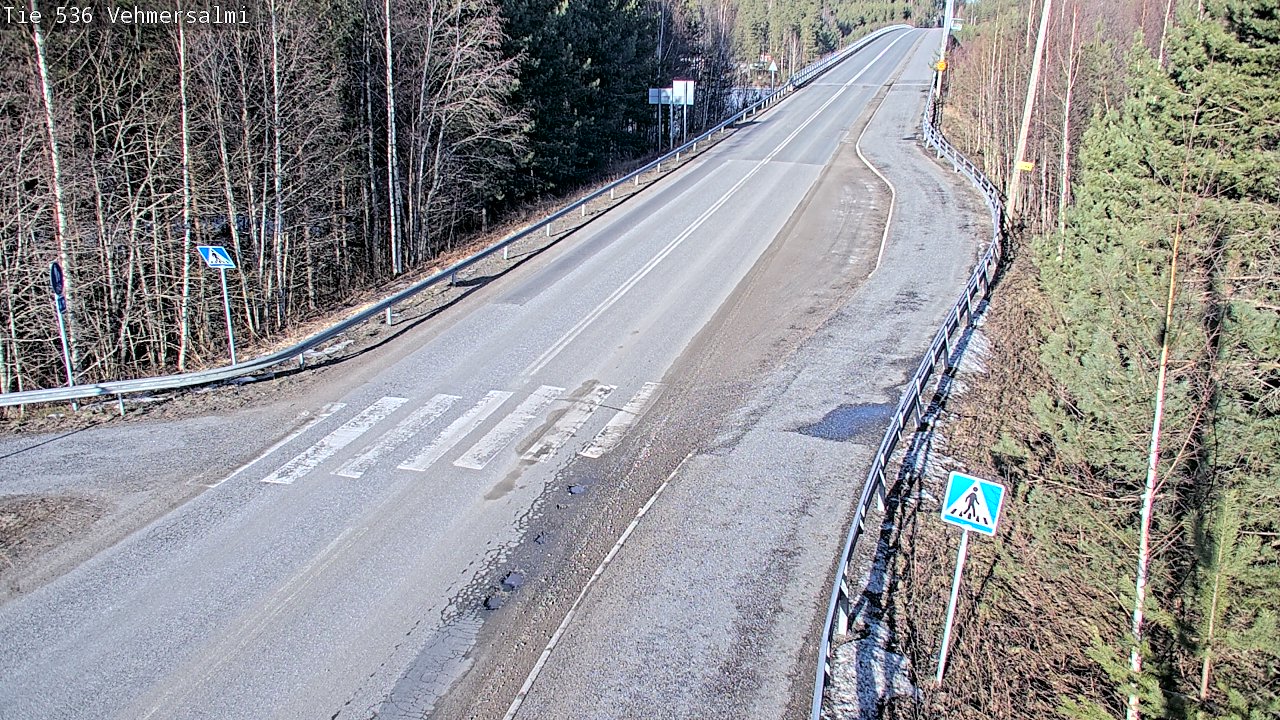 Kelikamerat Kuva Tie 536 Kuopio, Vehmersalmi, Kuopio, Pohjois-Savo