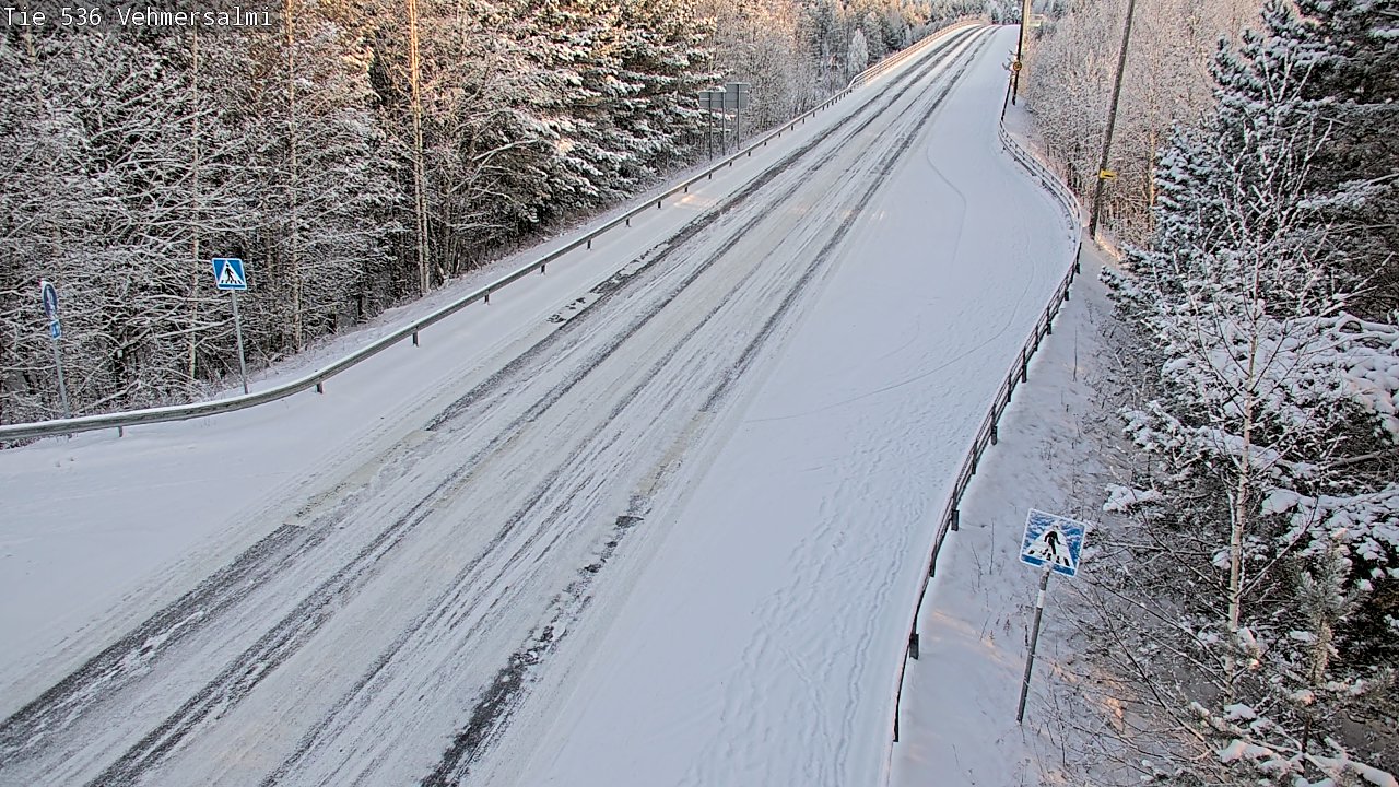 Kelikamerat Kuva Tie 536 Kuopio, Vehmersalmi, Kuopio, Pohjois-Savo