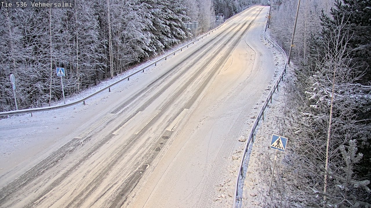 Kelikamerat Kuva Tie 536 Kuopio, Vehmersalmi, Kuopio, Pohjois-Savo