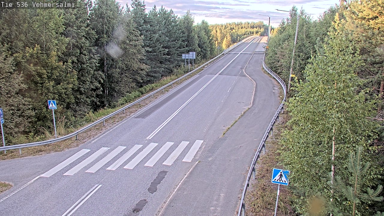Kelikamerat Kuva Tie 536 Kuopio, Vehmersalmi, Kuopio, Pohjois-Savo