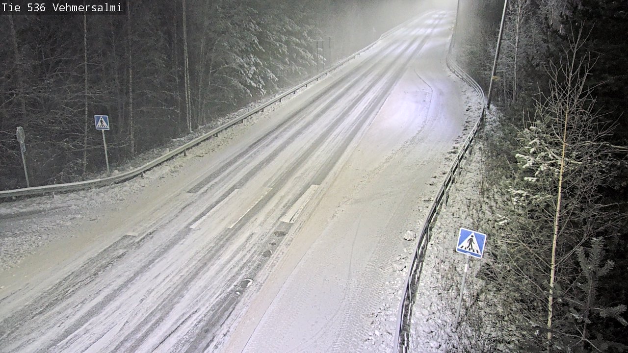 Kelikamerat Kuva Tie 536 Kuopio, Vehmersalmi, Kuopio, Pohjois-Savo