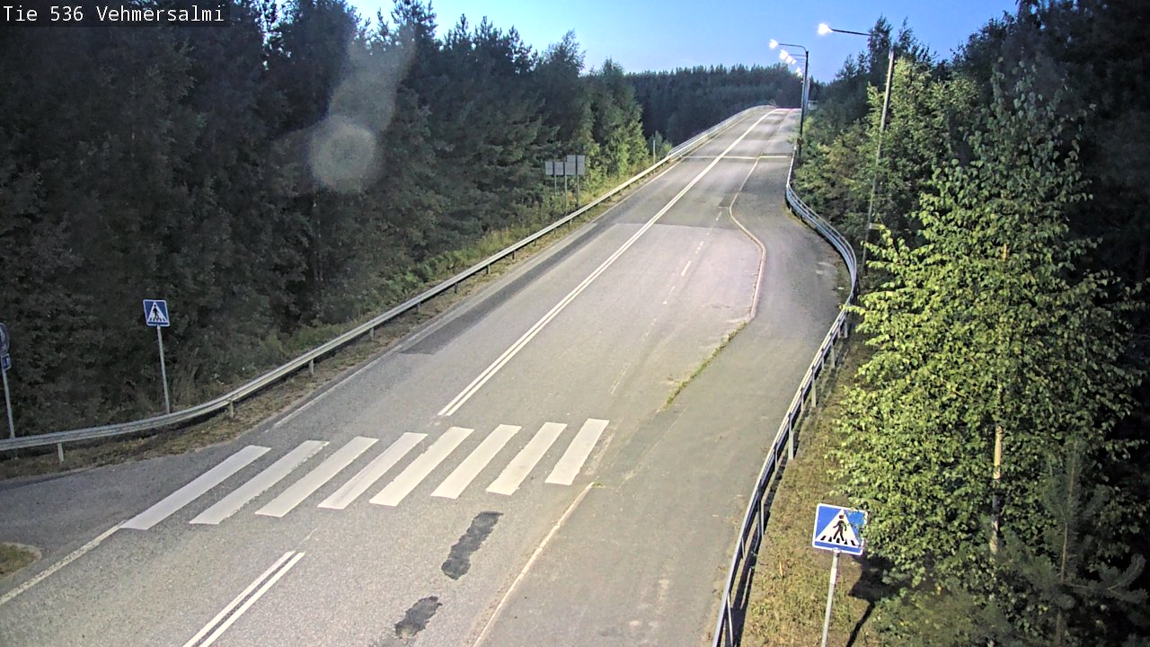 Kelikamerat Kuva Tie 536 Kuopio, Vehmersalmi, Kuopio, Pohjois-Savo