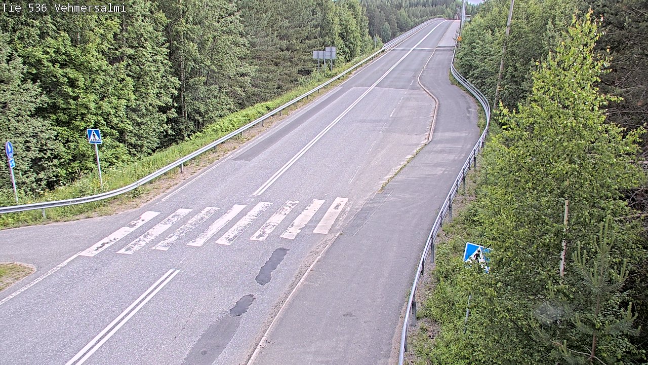 Kelikamerat Kuva Tie 536 Kuopio, Vehmersalmi, Kuopio, Pohjois-Savo
