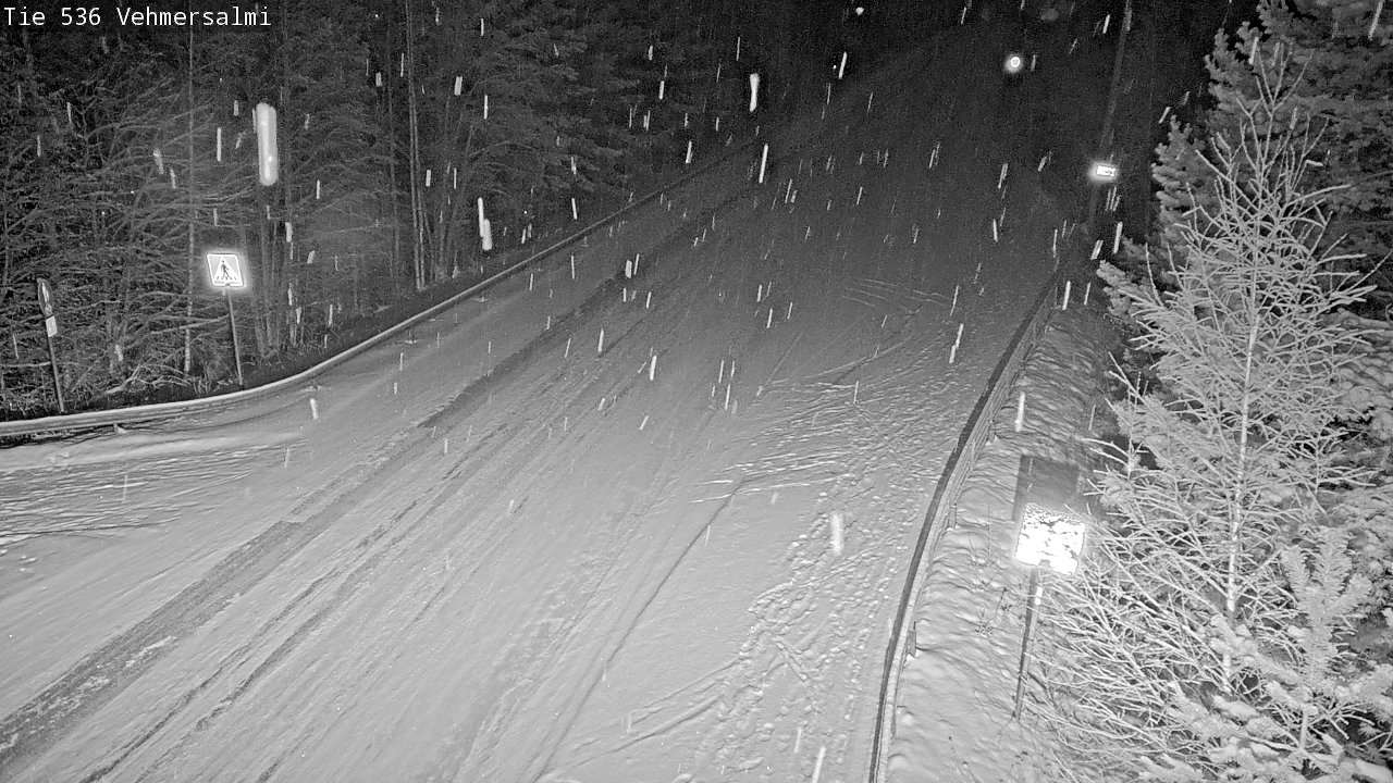 Kelikamerat Kuva Tie 536 Kuopio, Vehmersalmi, Kuopio, Pohjois-Savo