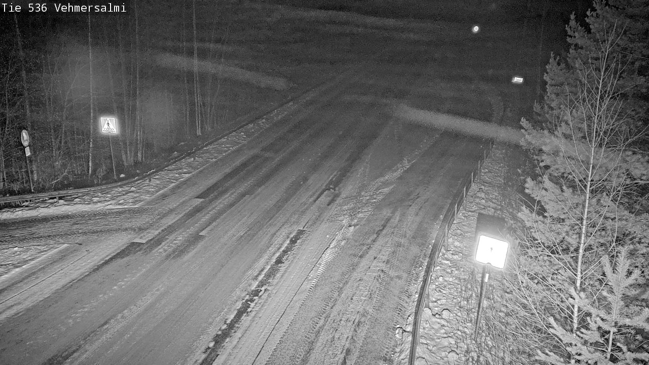 Weather Camera Image Road 536 Kuopio, Vehmersalmi, Kuopio, Pohjois-Savo