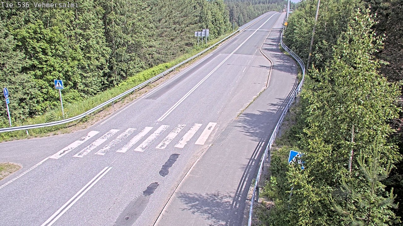 Kelikamerat Kuva Tie 536 Kuopio, Vehmersalmi, Kuopio, Pohjois-Savo