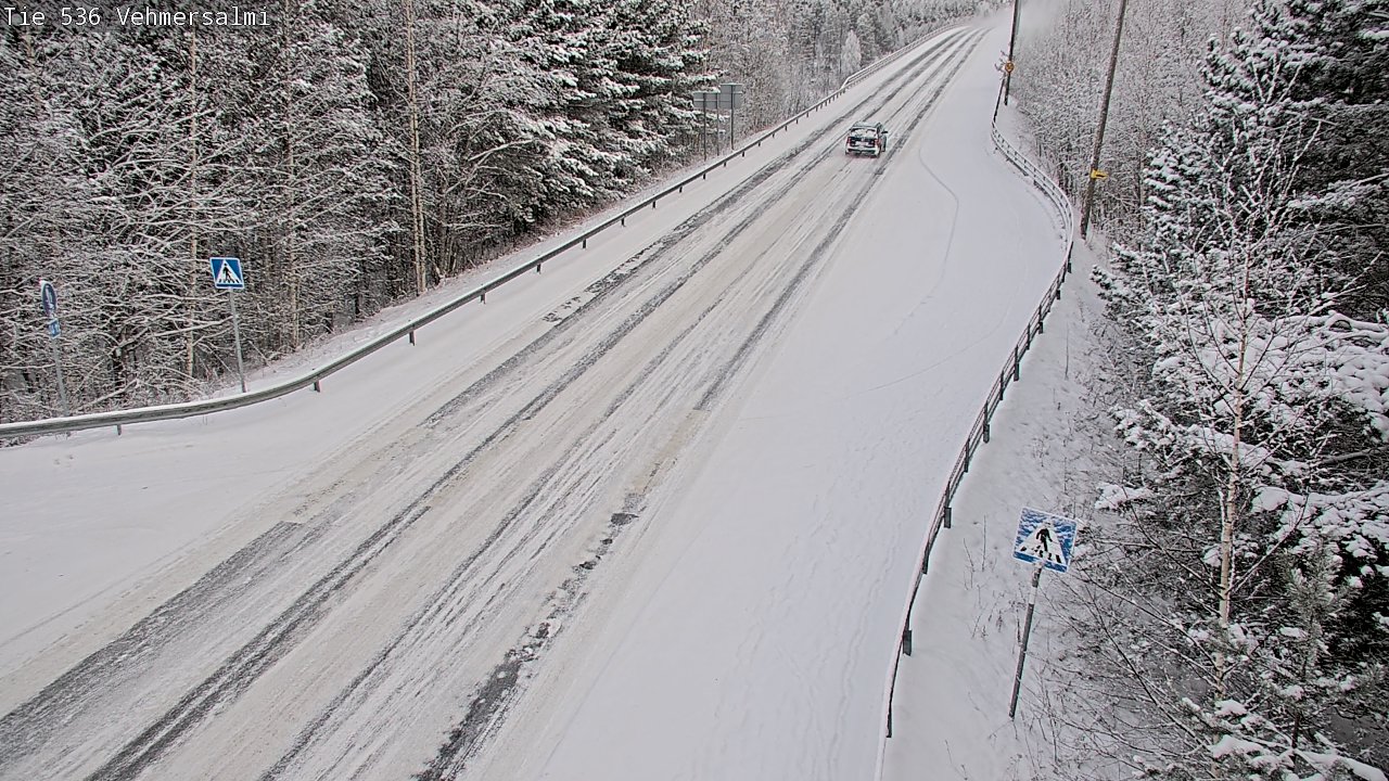 Kelikamerat Kuva Tie 536 Kuopio, Vehmersalmi, Kuopio, Pohjois-Savo