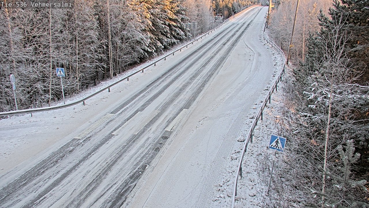Kelikamerat Kuva Tie 536 Kuopio, Vehmersalmi, Kuopio, Pohjois-Savo