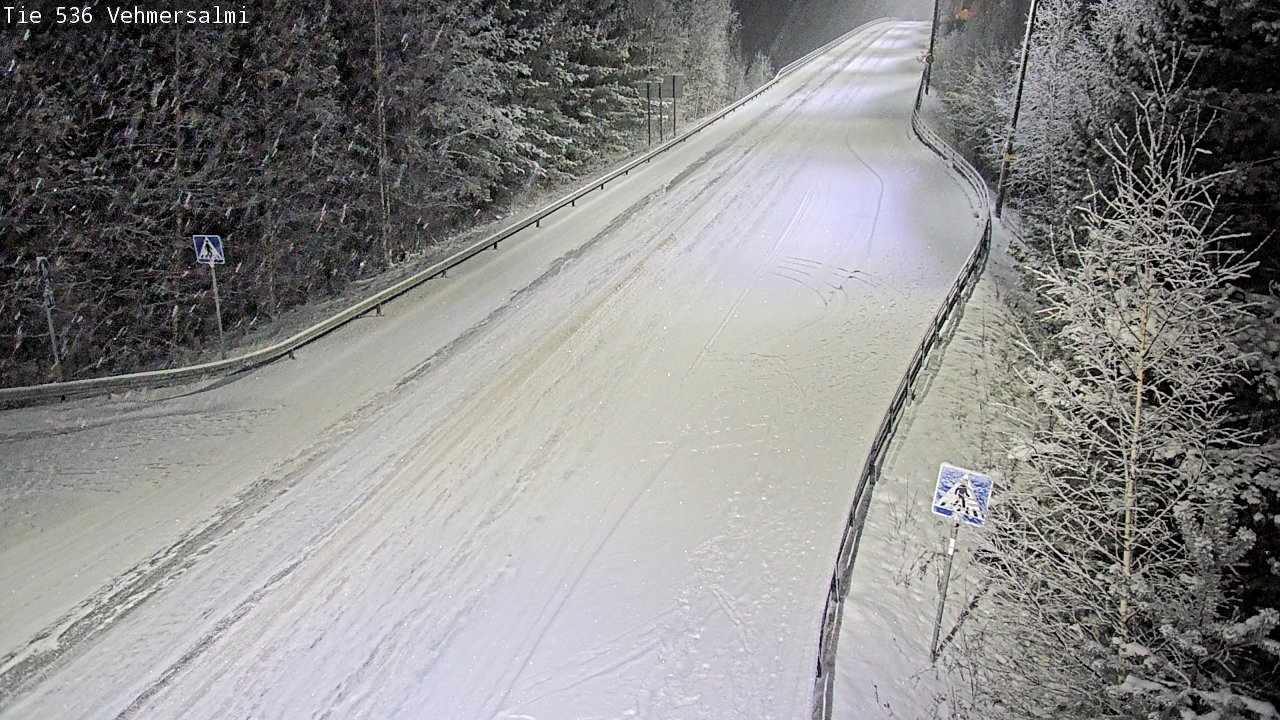 Kelikamerat Kuva Tie 536 Kuopio, Vehmersalmi, Kuopio, Pohjois-Savo