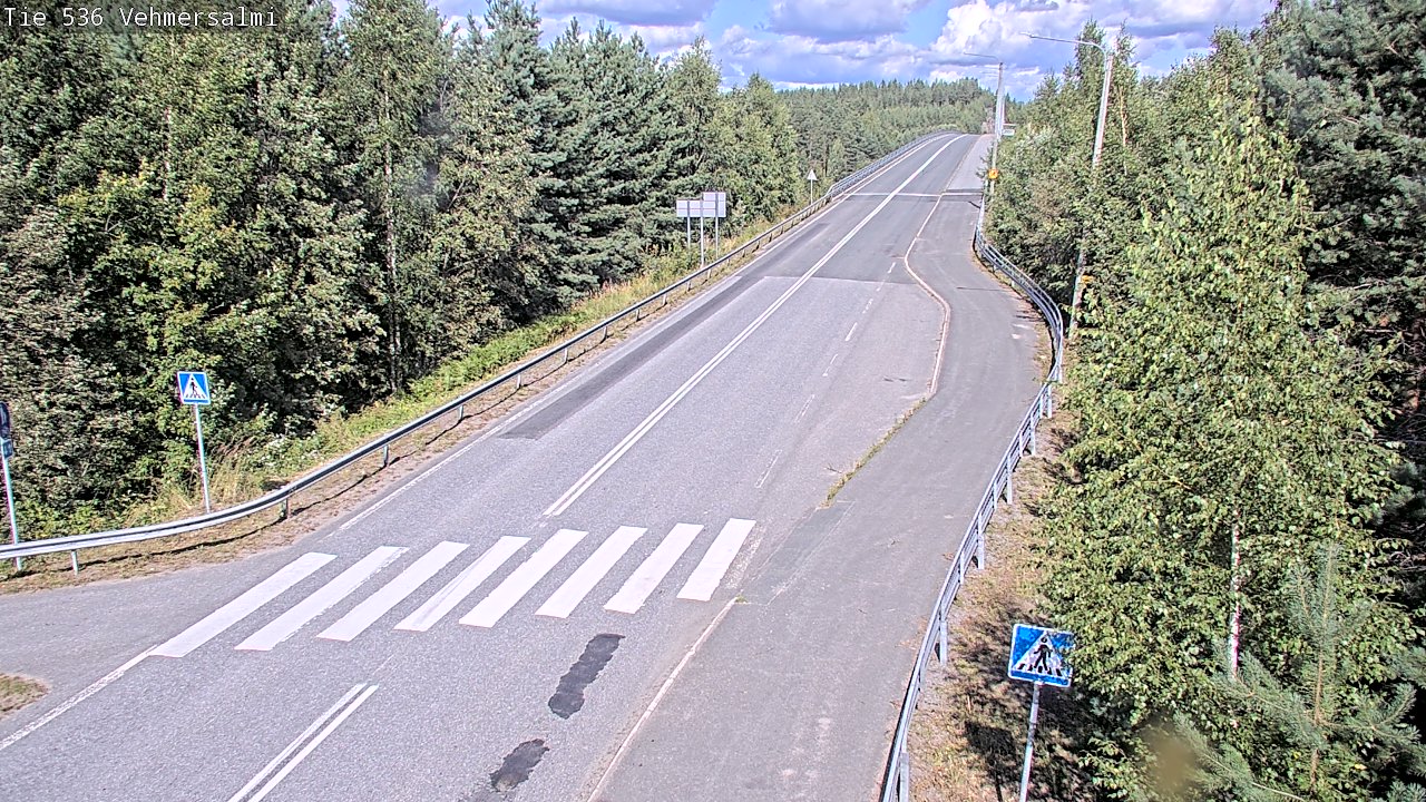Kelikamerat Kuva Tie 536 Kuopio, Vehmersalmi, Kuopio, Pohjois-Savo