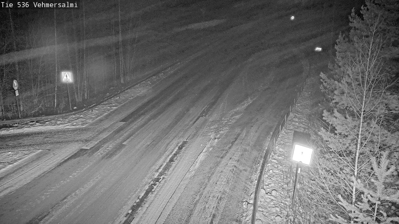 Weather Camera Image Road 536 Kuopio, Vehmersalmi, Kuopio, Pohjois-Savo