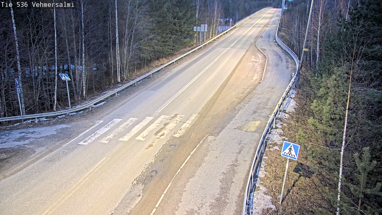 Kelikamerat Kuva Tie 536 Kuopio, Vehmersalmi, Kuopio, Pohjois-Savo