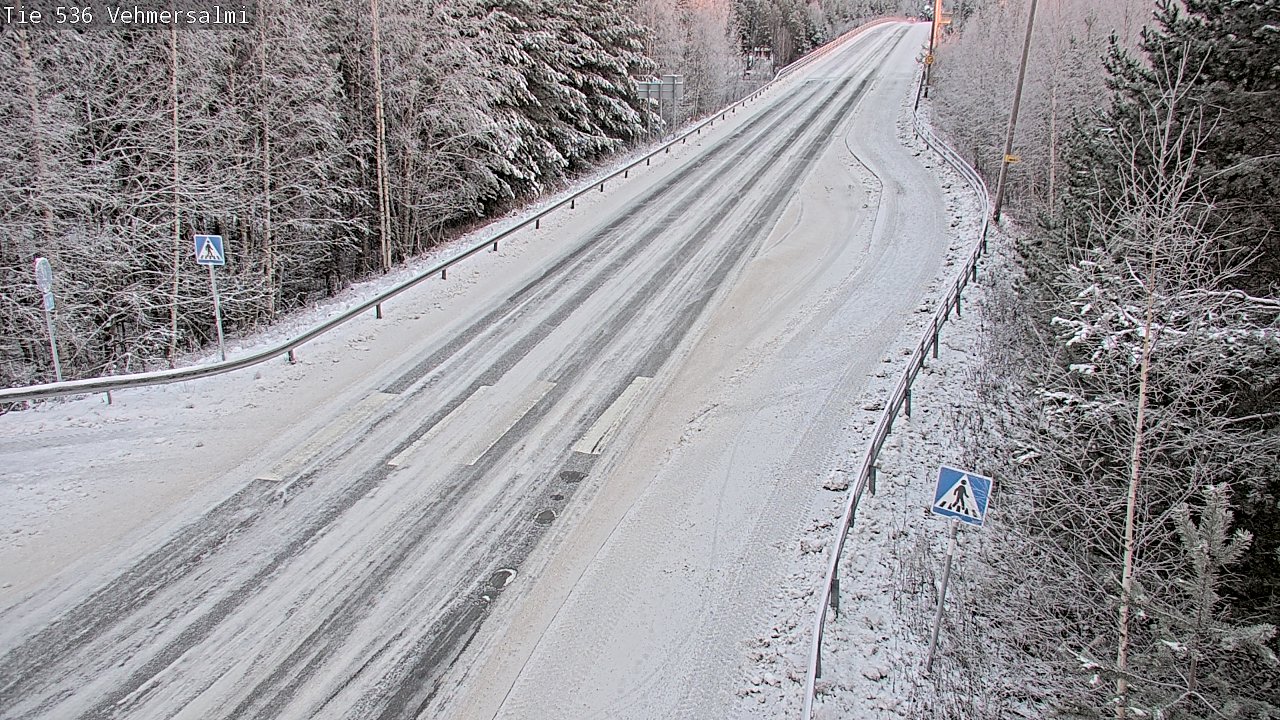 Kelikamerat Kuva Tie 536 Kuopio, Vehmersalmi, Kuopio, Pohjois-Savo