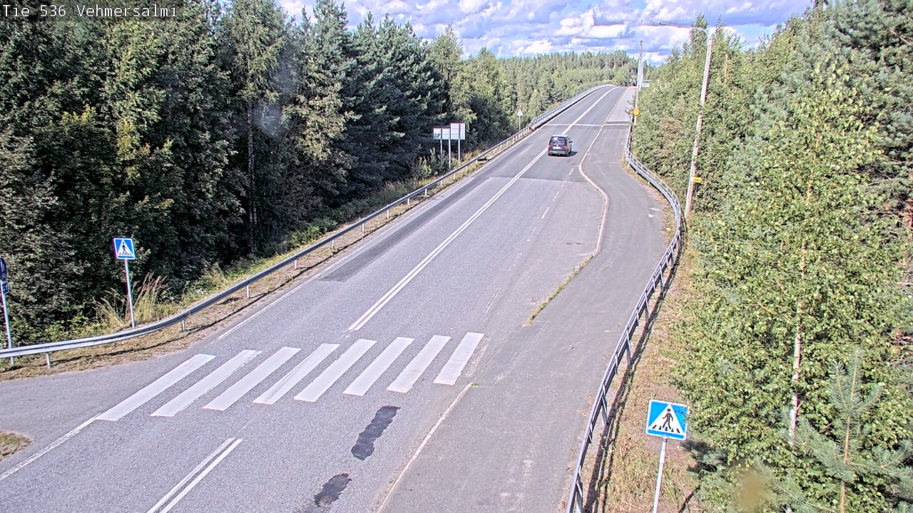 Kelikamerat Kuva Tie 536 Kuopio, Vehmersalmi, Kuopio, Pohjois-Savo