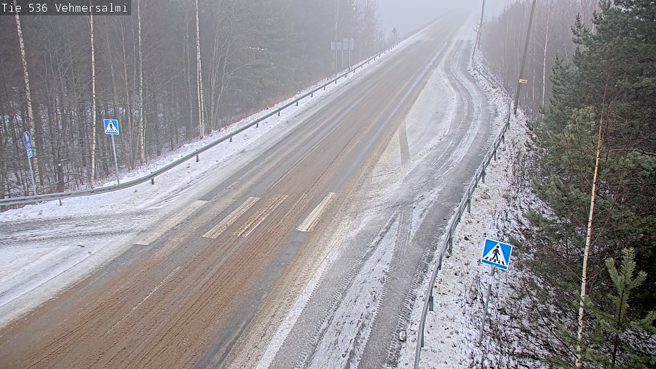 Weather Camera Image Road 536 Kuopio, Vehmersalmi, Kuopio, Pohjois-Savo