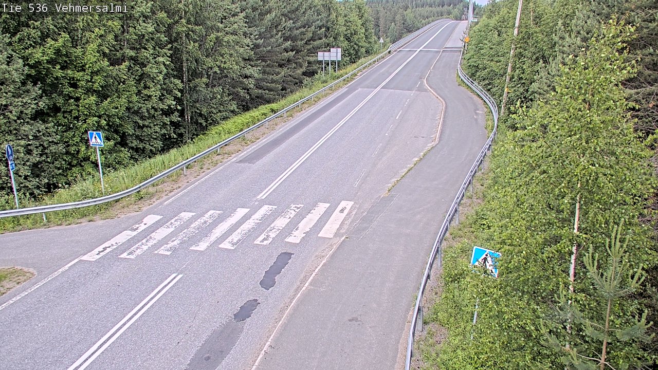 Kelikamerat Kuva Tie 536 Kuopio, Vehmersalmi, Kuopio, Pohjois-Savo