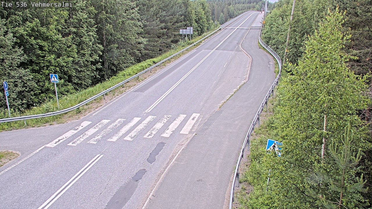 Kelikamerat Kuva Tie 536 Kuopio, Vehmersalmi, Kuopio, Pohjois-Savo
