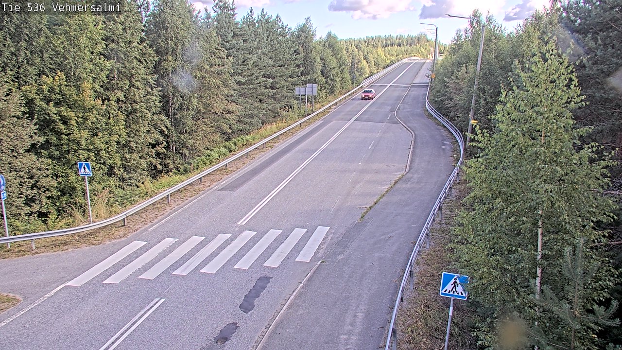 Kelikamerat Kuva Tie 536 Kuopio, Vehmersalmi, Kuopio, Pohjois-Savo
