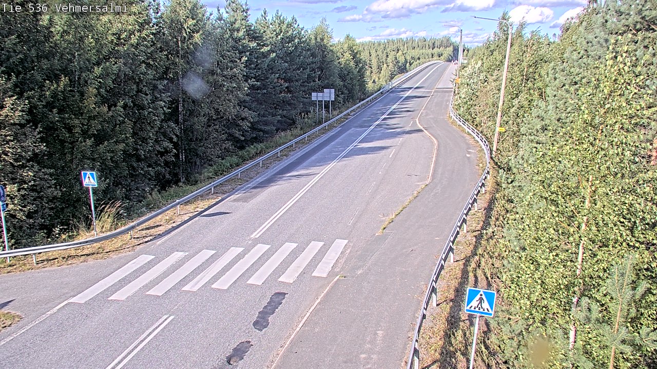 Kelikamerat Kuva Tie 536 Kuopio, Vehmersalmi, Kuopio, Pohjois-Savo