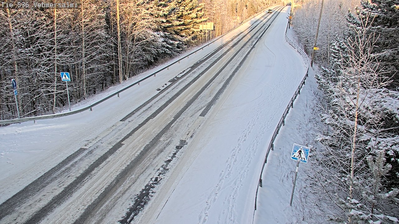 Kelikamerat Kuva Tie 536 Kuopio, Vehmersalmi, Kuopio, Pohjois-Savo