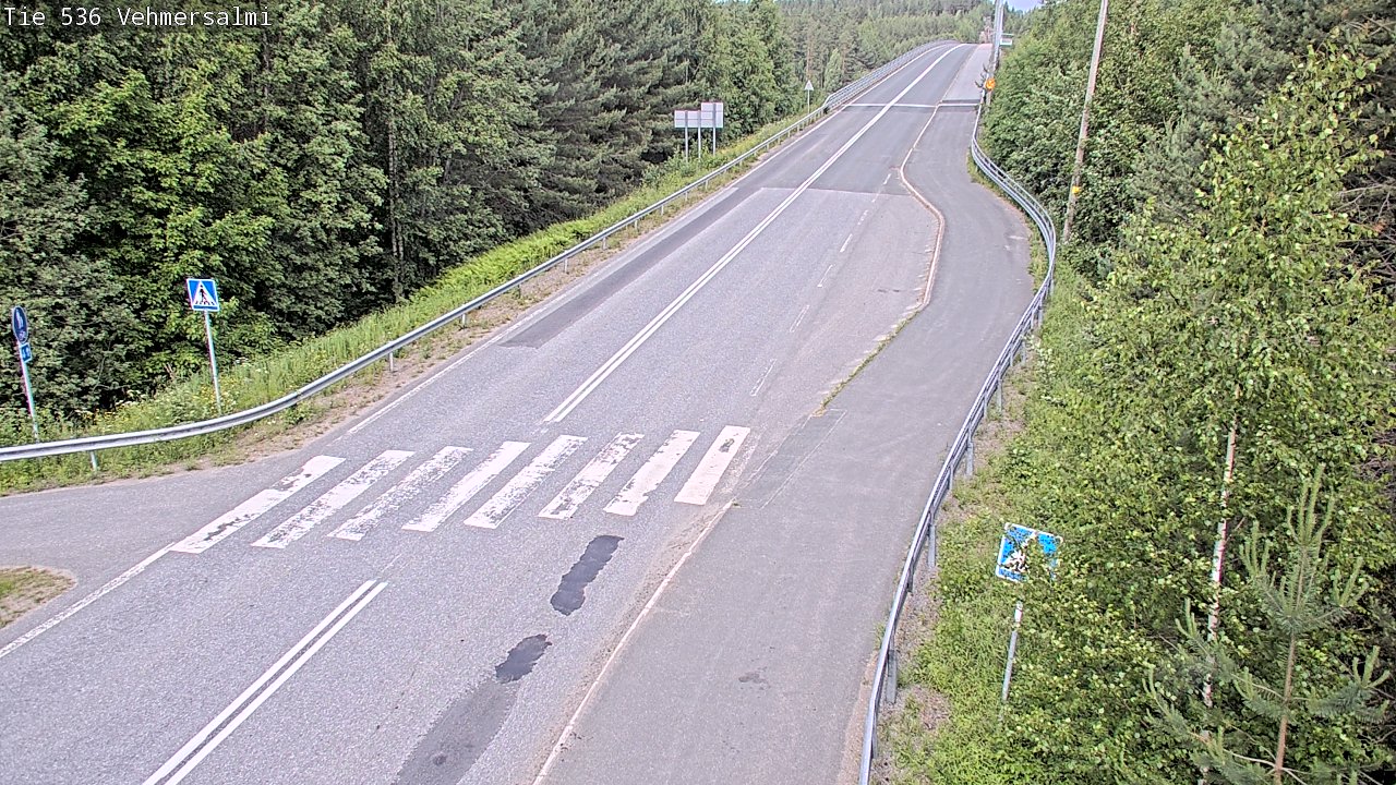 Kelikamerat Kuva Tie 536 Kuopio, Vehmersalmi, Kuopio, Pohjois-Savo