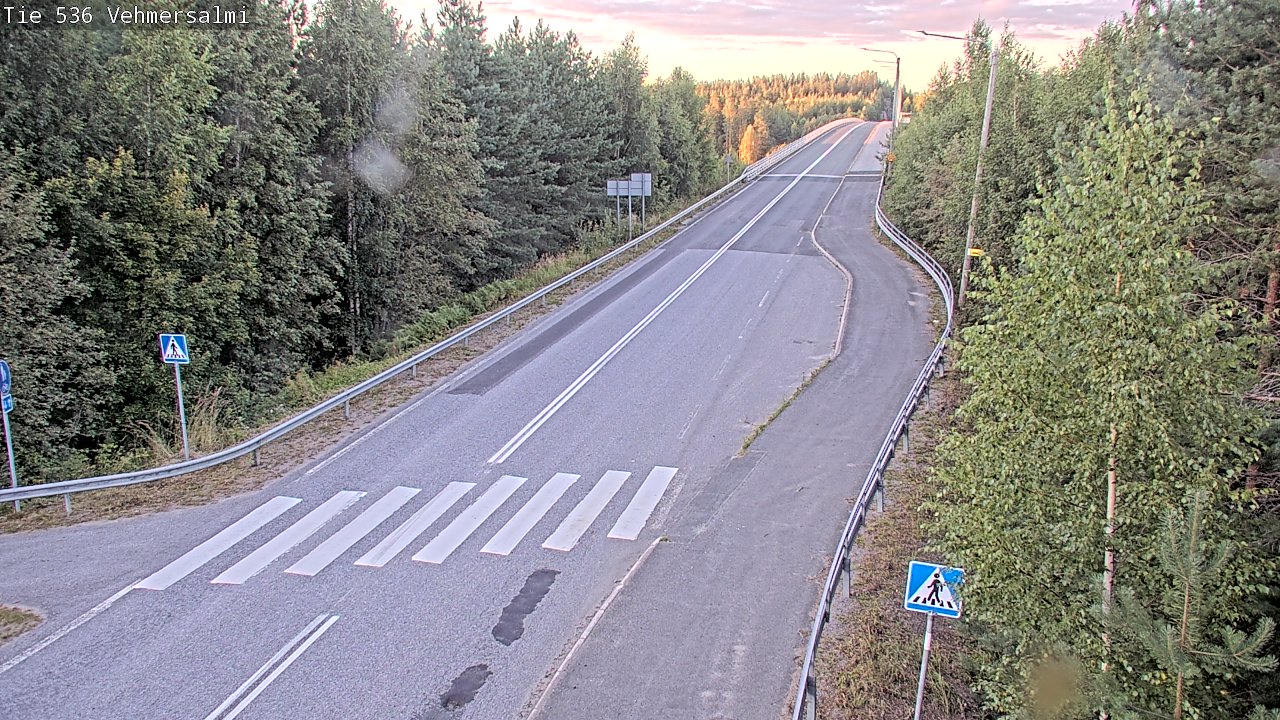 Kelikamerat Kuva Tie 536 Kuopio, Vehmersalmi, Kuopio, Pohjois-Savo
