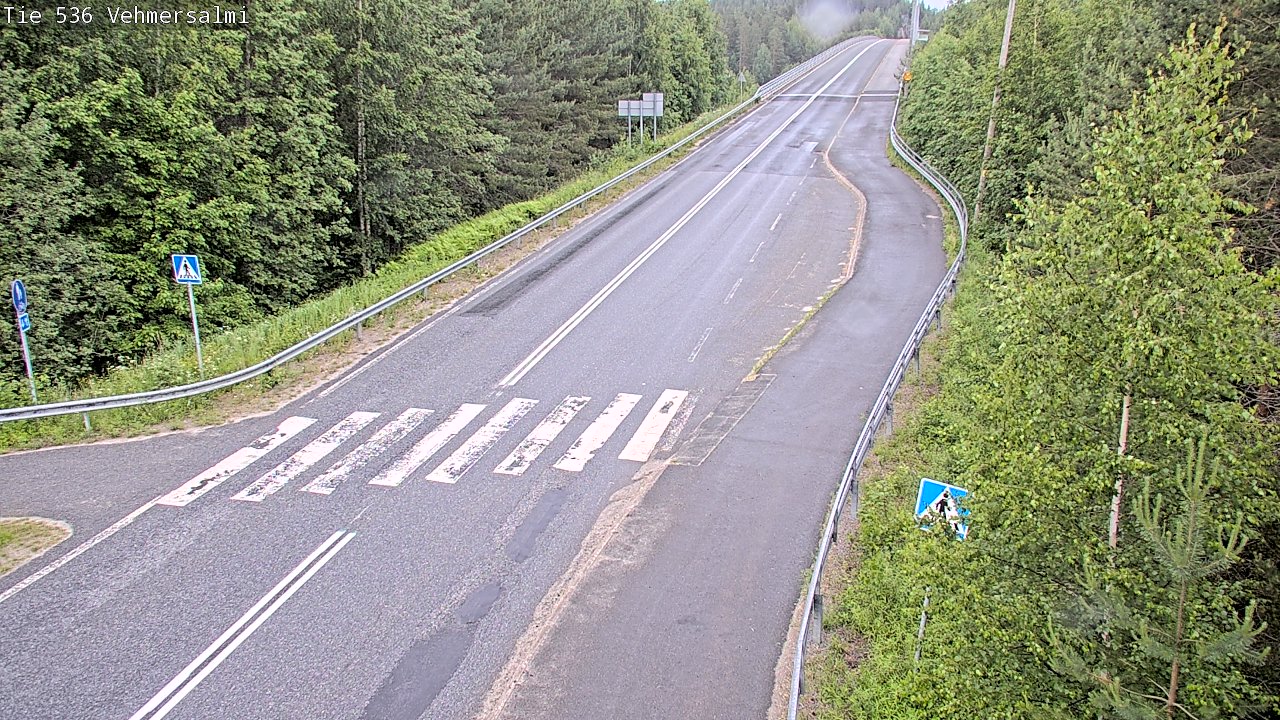 Kelikamerat Kuva Tie 536 Kuopio, Vehmersalmi, Kuopio, Pohjois-Savo