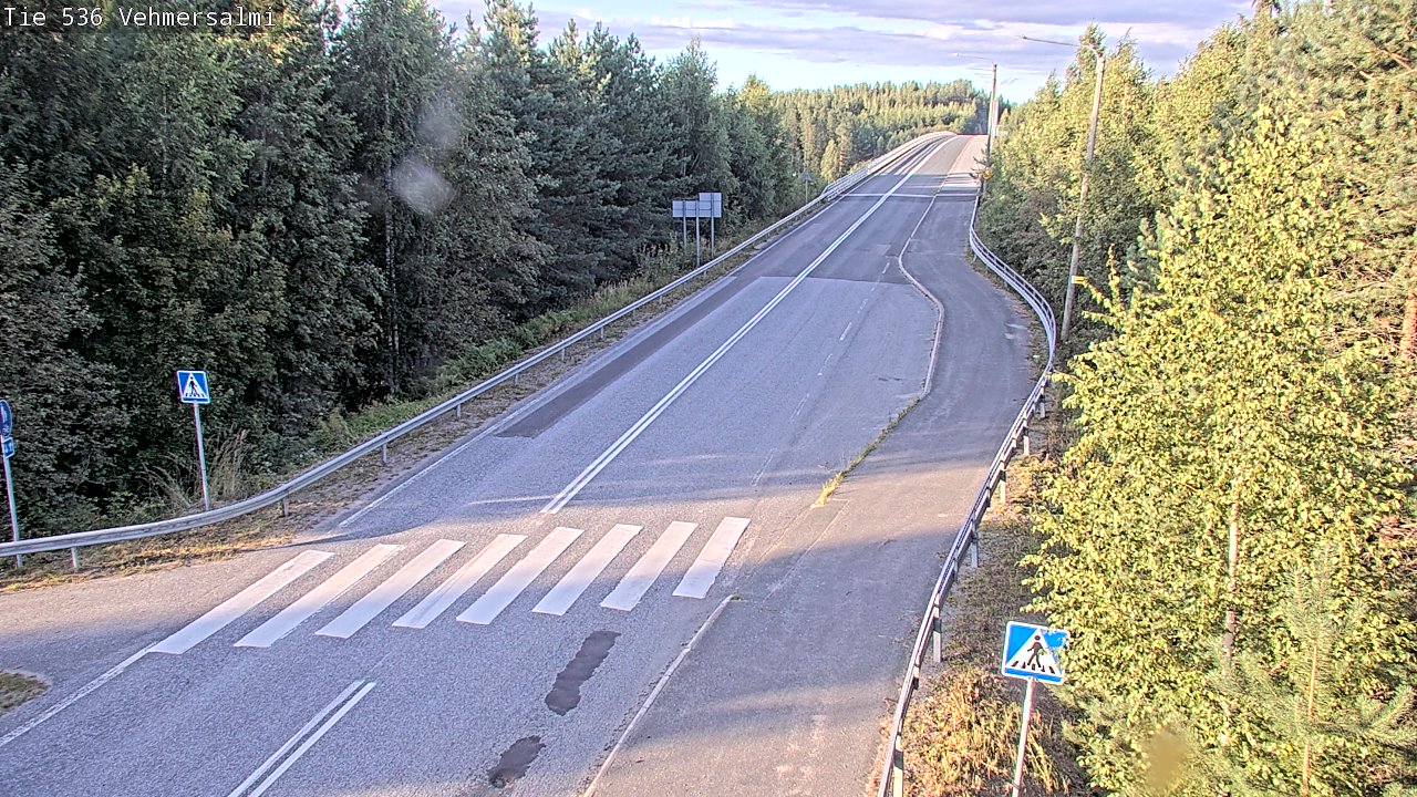 Kelikamerat Kuva Tie 536 Kuopio, Vehmersalmi, Kuopio, Pohjois-Savo
