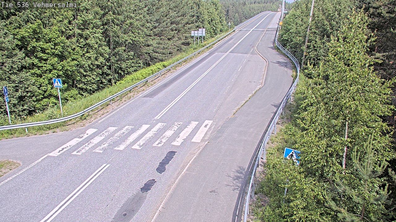 Kelikamerat Kuva Tie 536 Kuopio, Vehmersalmi, Kuopio, Pohjois-Savo