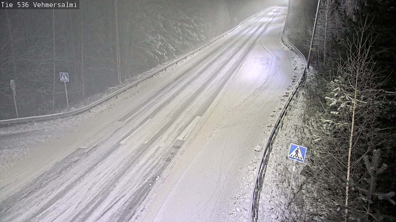 Kelikamerat Kuva Tie 536 Kuopio, Vehmersalmi, Kuopio, Pohjois-Savo