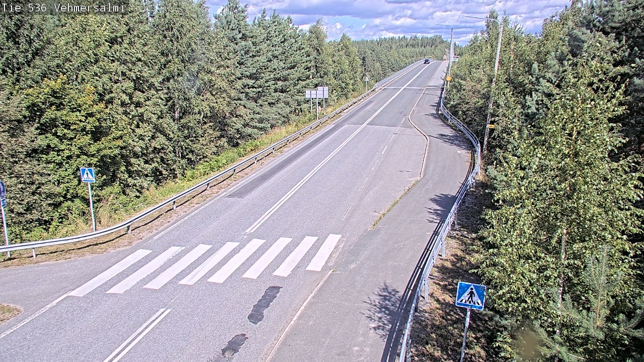Kelikamerat Kuva Tie 536 Kuopio, Vehmersalmi, Kuopio, Pohjois-Savo