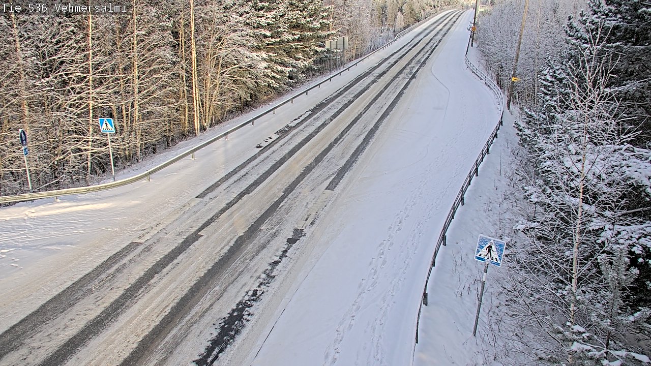 Kelikamerat Kuva Tie 536 Kuopio, Vehmersalmi, Kuopio, Pohjois-Savo