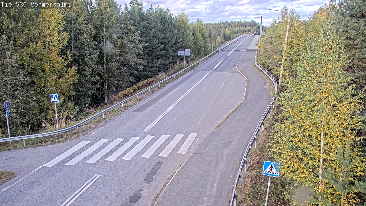 Weather Camera Image Road 536 Kuopio, Vehmersalmi, Kuopio, Pohjois-Savo