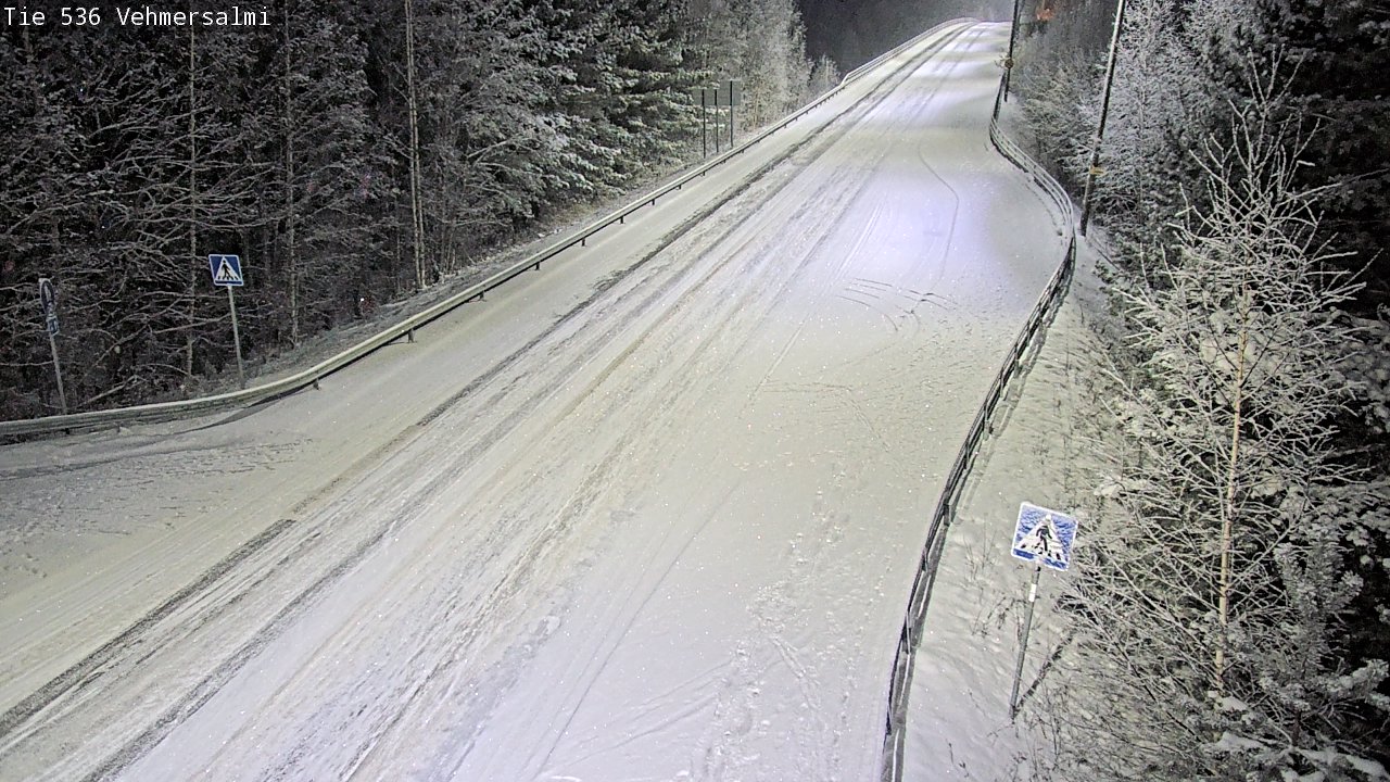 Kelikamerat Kuva Tie 536 Kuopio, Vehmersalmi, Kuopio, Pohjois-Savo
