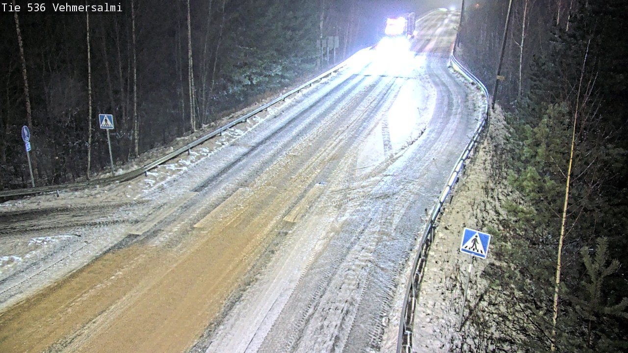 Weather Camera Image Road 536 Kuopio, Vehmersalmi, Kuopio, Pohjois-Savo