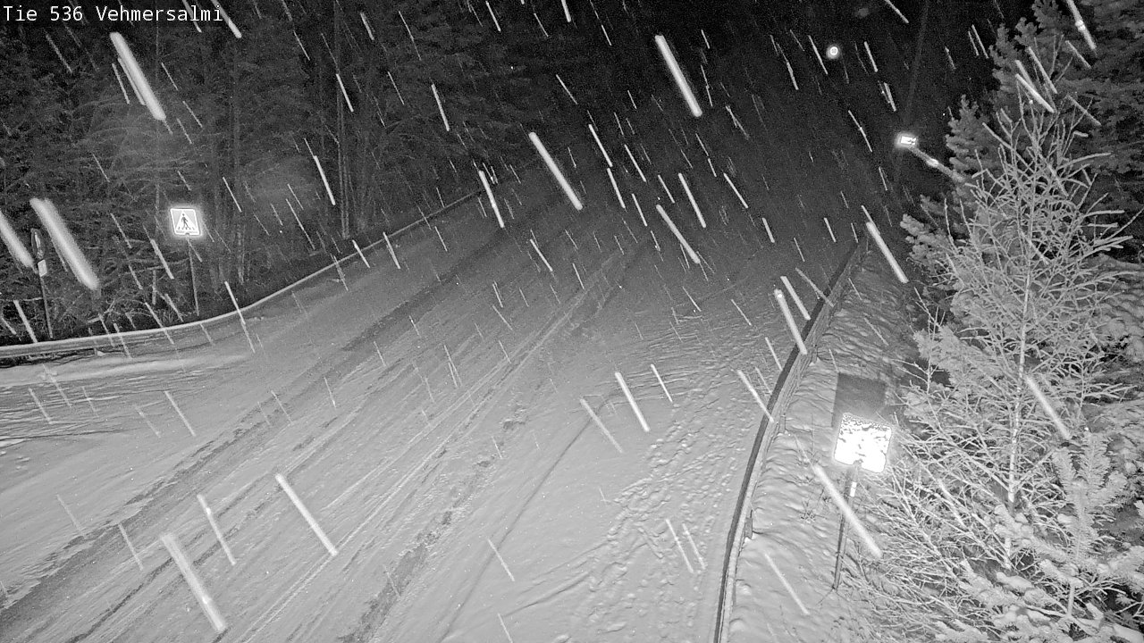 Kelikamerat Kuva Tie 536 Kuopio, Vehmersalmi, Kuopio, Pohjois-Savo
