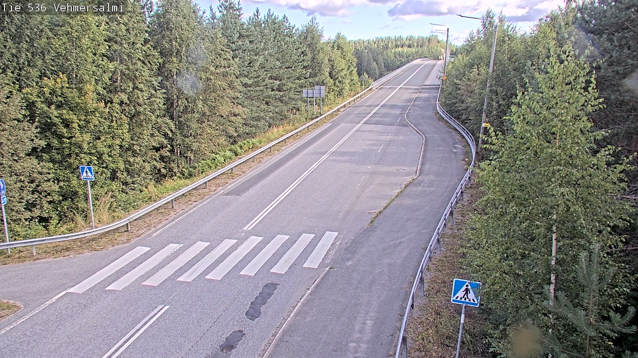 Kelikamerat Kuva Tie 536 Kuopio, Vehmersalmi, Kuopio, Pohjois-Savo