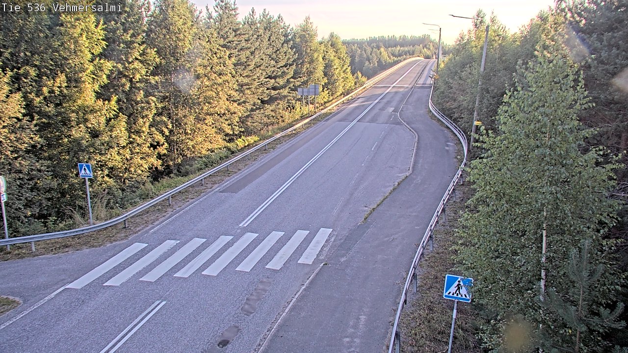 Weather Camera Image Road 536 Kuopio, Vehmersalmi, Kuopio, Pohjois-Savo
