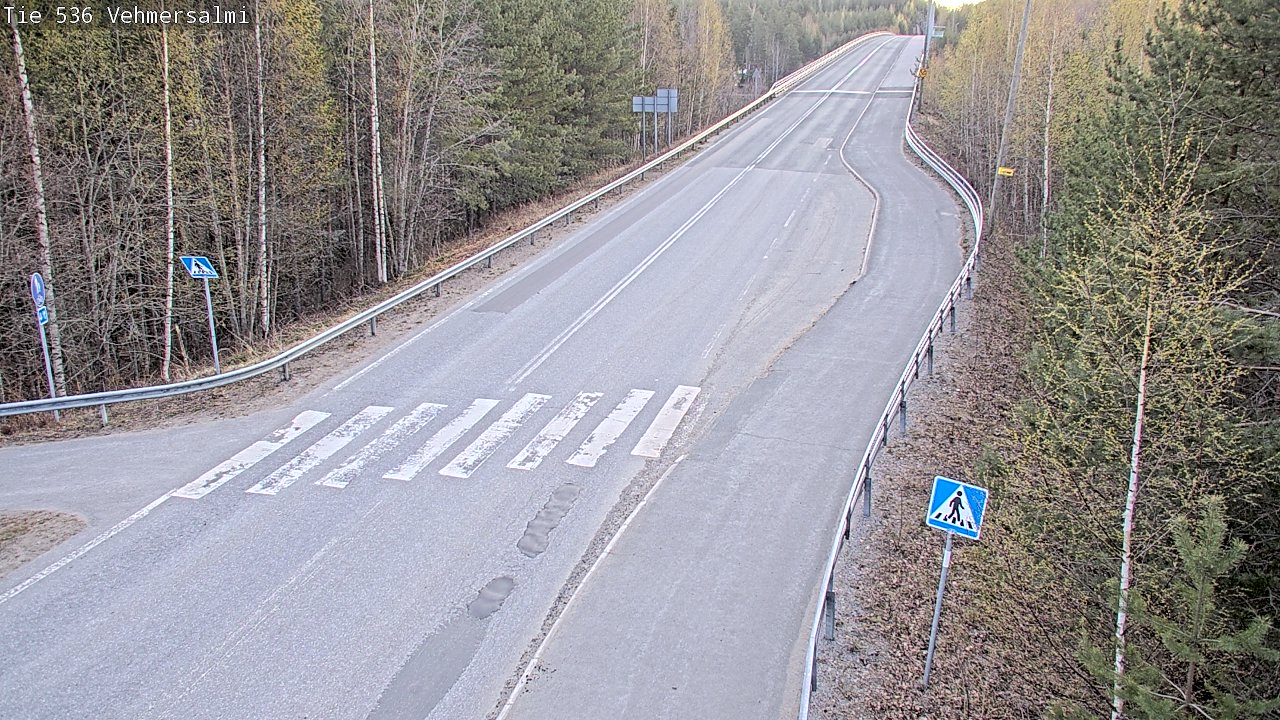 Kelikamerat Kuva Tie 536 Kuopio, Vehmersalmi, Kuopio, Pohjois-Savo