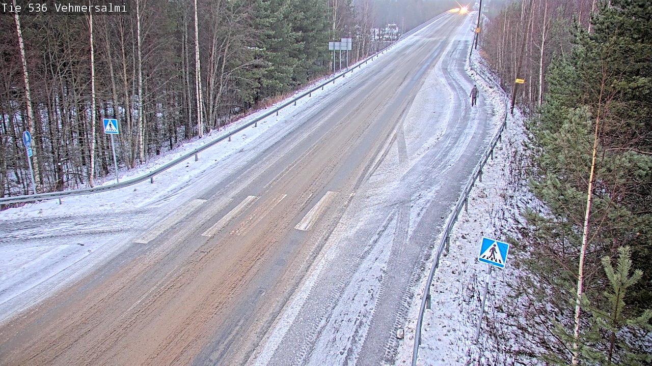 Weather Camera Image Road 536 Kuopio, Vehmersalmi, Kuopio, Pohjois-Savo