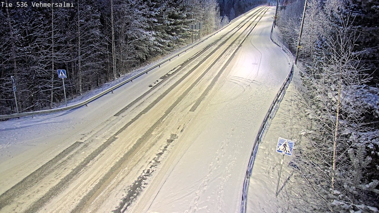 Kelikamerat Kuva Tie 536 Kuopio, Vehmersalmi, Kuopio, Pohjois-Savo