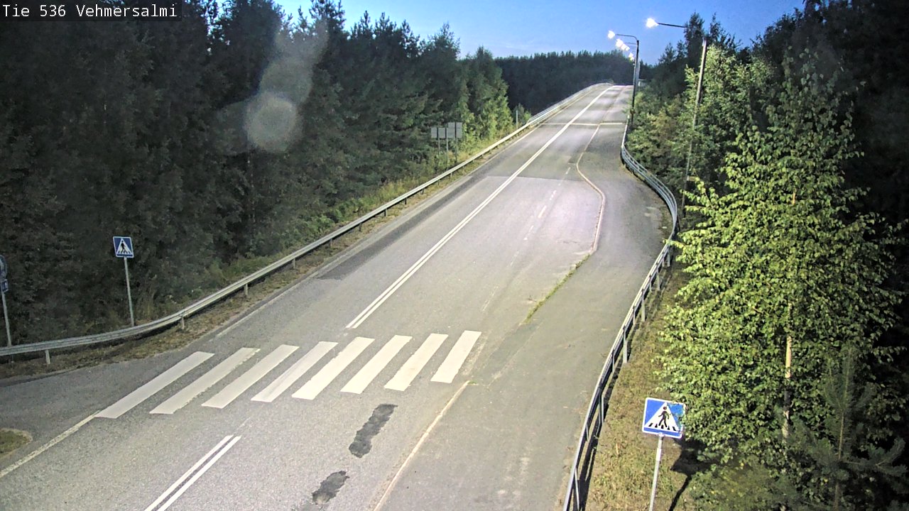 Kelikamerat Kuva Tie 536 Kuopio, Vehmersalmi, Kuopio, Pohjois-Savo