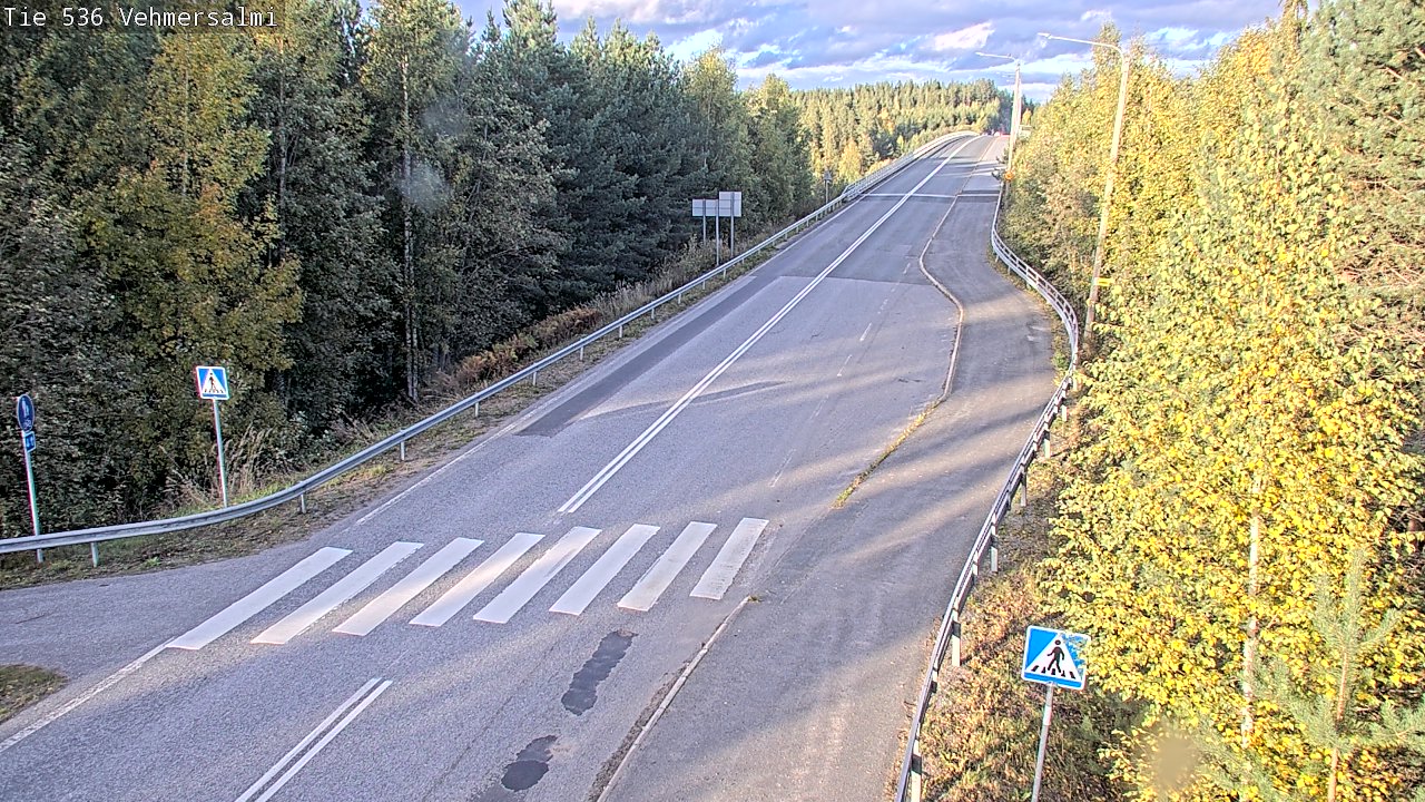 Weather Camera Image Road 536 Kuopio, Vehmersalmi, Kuopio, Pohjois-Savo