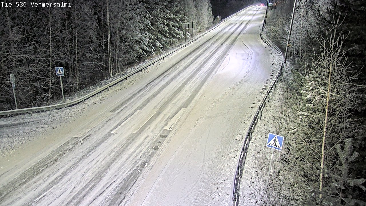 Kelikamerat Kuva Tie 536 Kuopio, Vehmersalmi, Kuopio, Pohjois-Savo