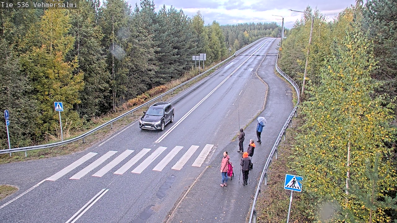Weather Camera Image Väg 536 Kuopio, Vehmersalmi, Kuopio, Pohjois-Savo