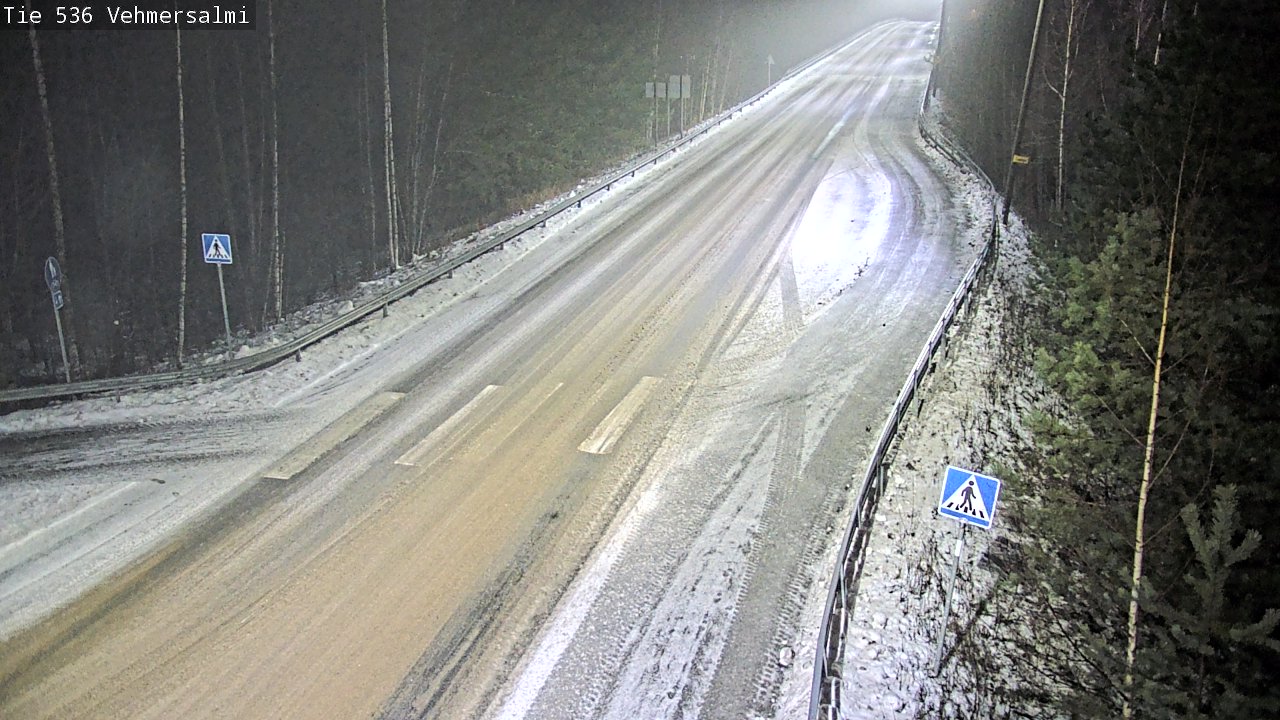 Weather Camera Image Road 536 Kuopio, Vehmersalmi, Kuopio, Pohjois-Savo