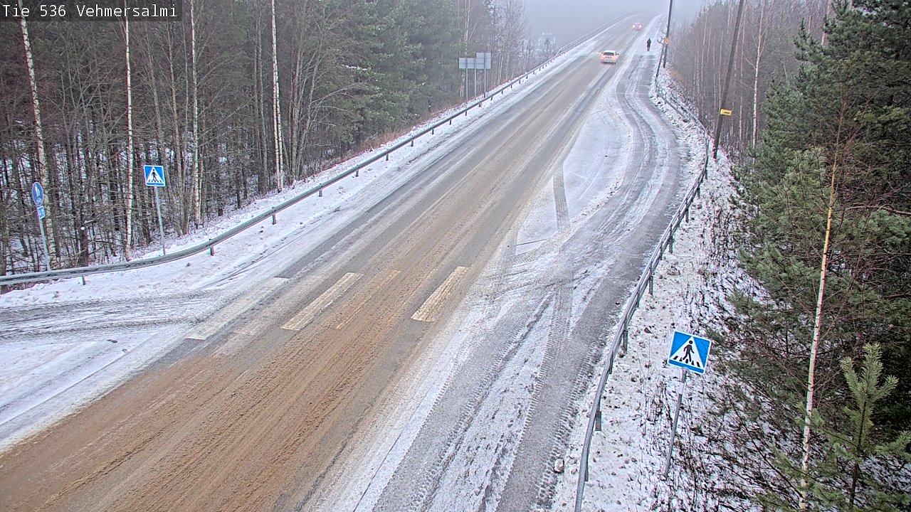 Weather Camera Image Road 536 Kuopio, Vehmersalmi, Kuopio, Pohjois-Savo